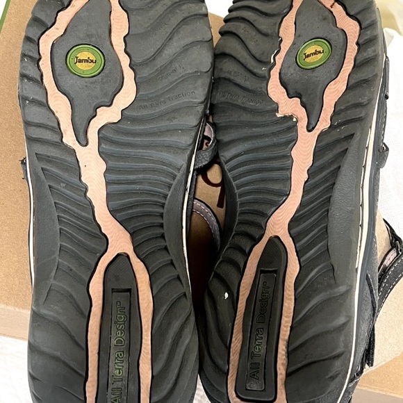 Jambu Women's Black Strappy Sandals - Picture 3 of 6